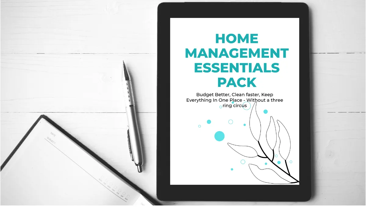 Home Management Essentials Pack