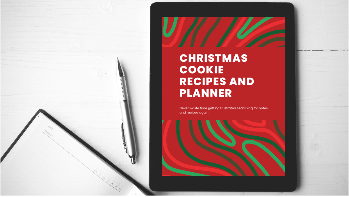 Christmas Cookies Recipes & Planner