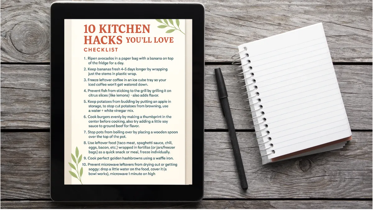 10 Kitchen Hacks You'll Love