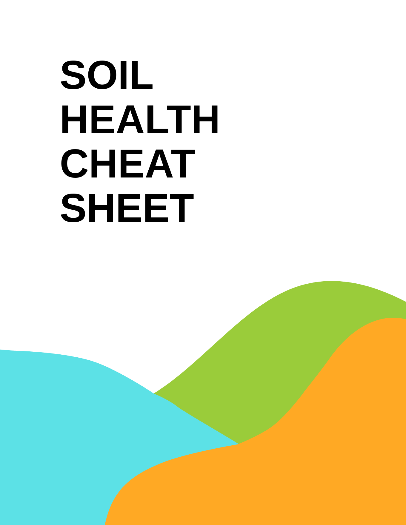 Soil Health Cheat Sheet