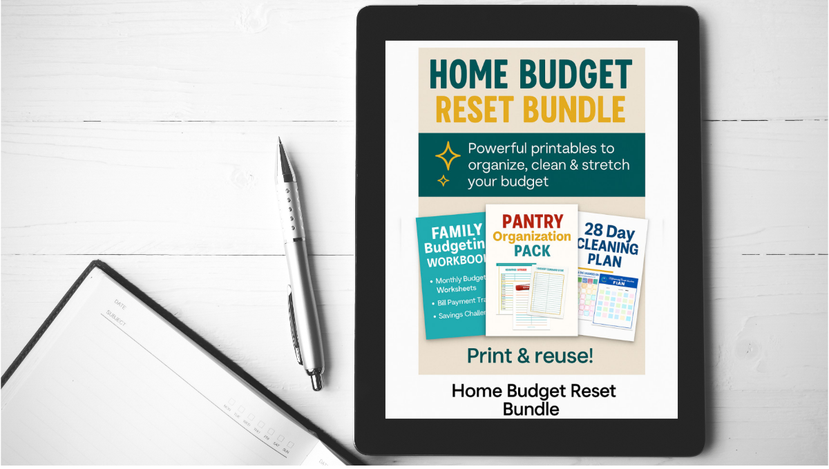 Home Budget Reset Bundle